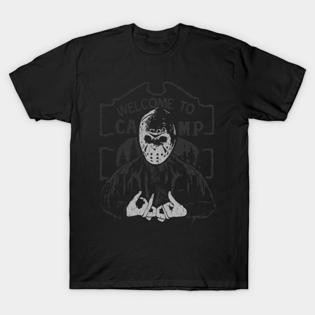 Camp Blood T-Shirt by manospd